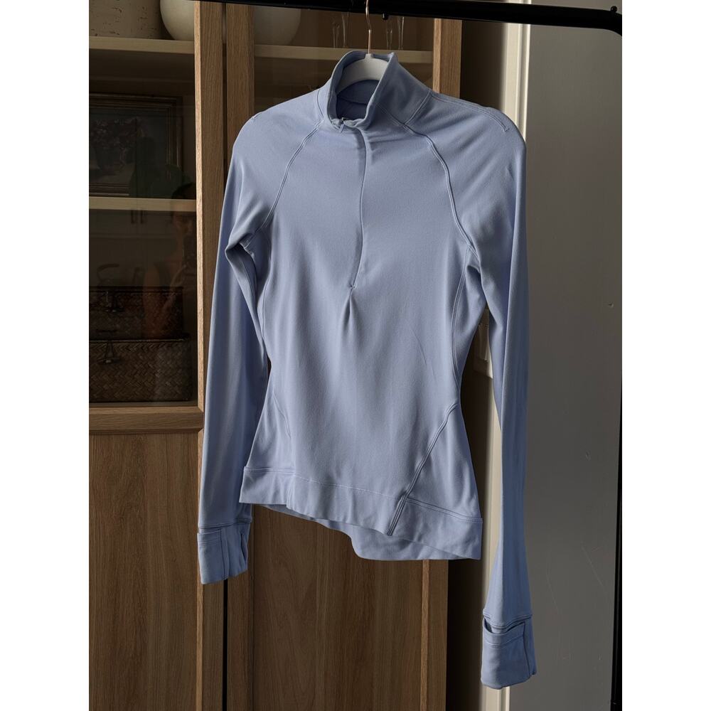 Lululemon Light Blue Half Zip Pullover – Size 4
